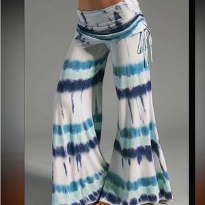 Tie Dye Wide Leg Pants